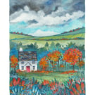 Russet Cottage - Signed Limited Edition Giclee Print