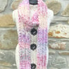 Super Chunky Scarf. Hand Knitted Scarf. Woollen Scarf. Winter Scarf. Cosy Scarf.