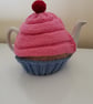 Hand Knitted CupCake Teapot Cosy 