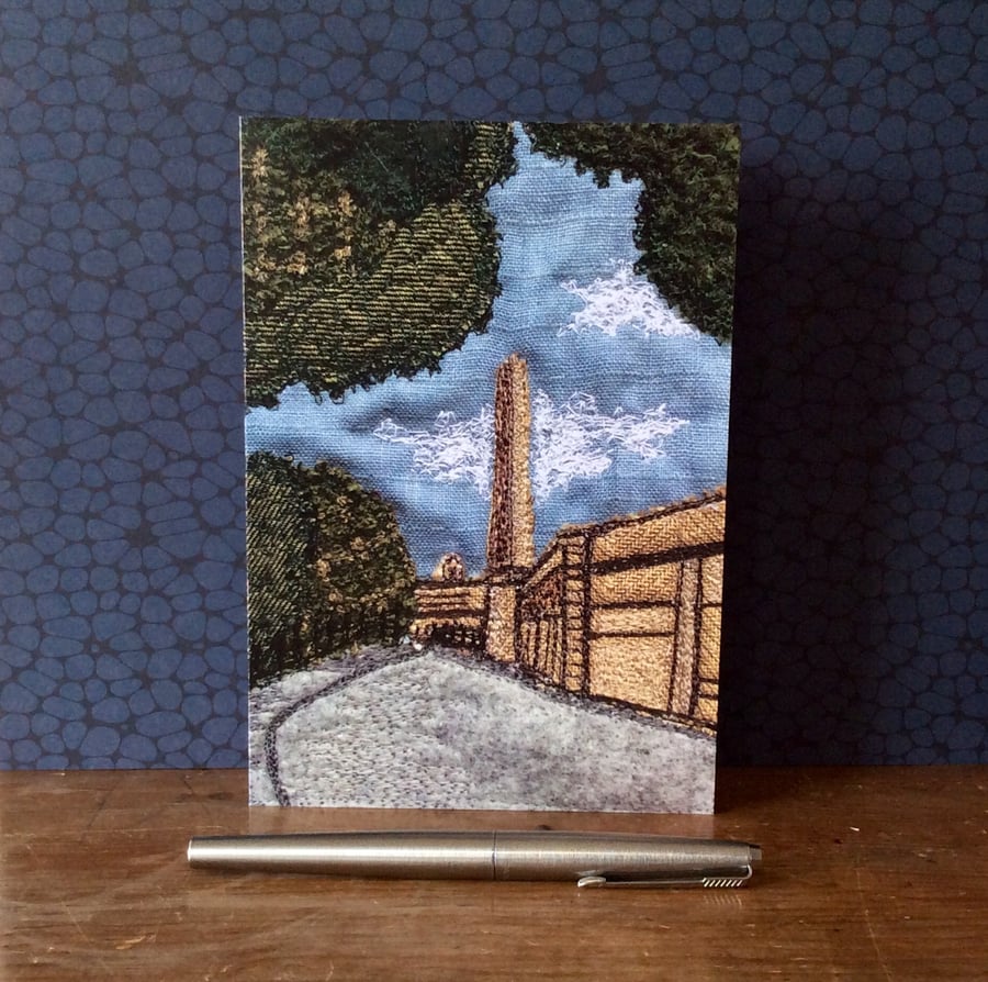 Salts Mill, Saltaire Blank Card.