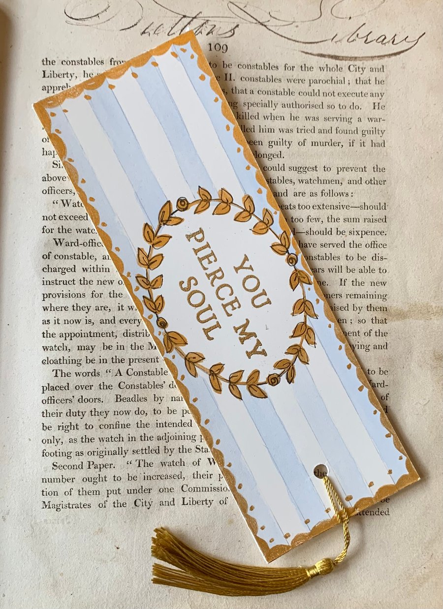 You Pierce My Soul Bookmark