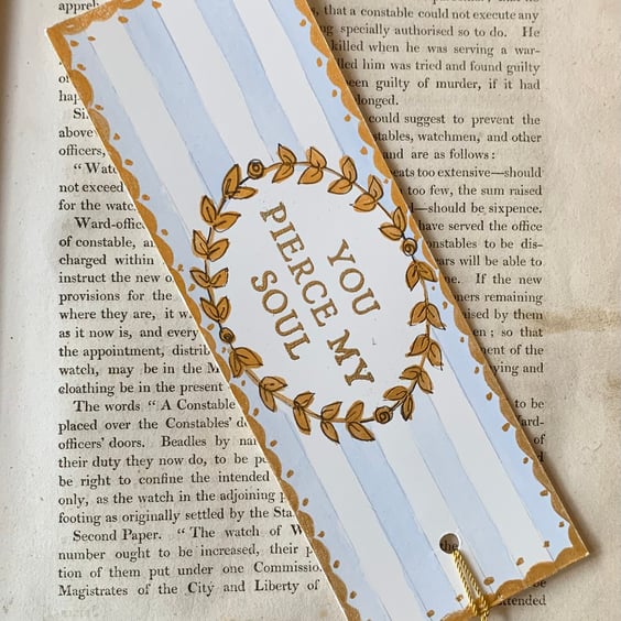 You Pierce My Soul Bookmark
