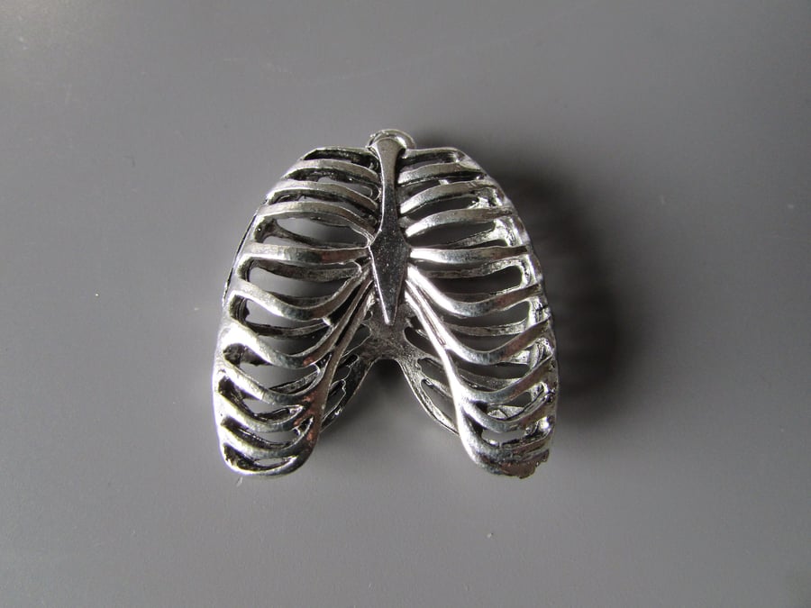 Rib Cage Jewellery making charm pendant