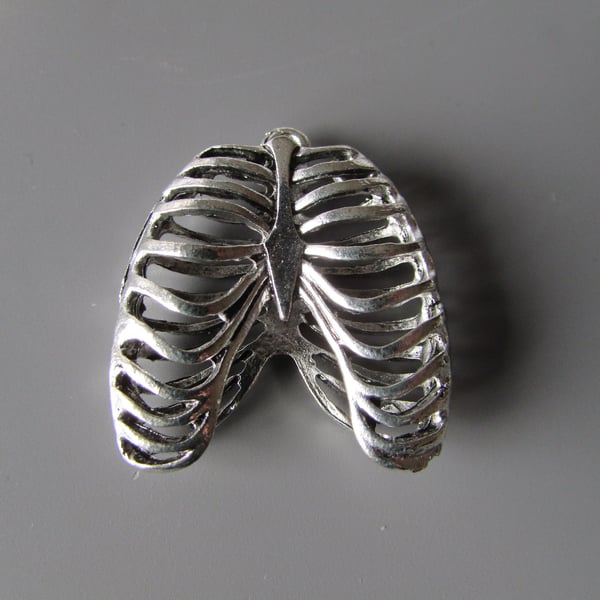 Rib Cage Jewellery making charm pendant