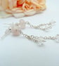 Crystal Rose Earrings - Image 1
