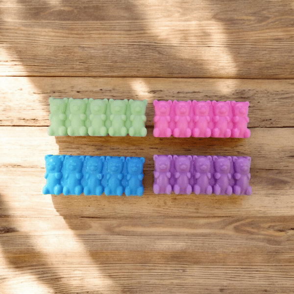 Teddy Bear soy wax melt snap bar - Highly scented - Vegan - Eco-Friendly - UK - 