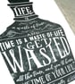 Billy Connolly ’Wasted’ Hand Pulled Limited Edition Screen Print - Image 3