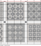 273 - Cross Stitch Pattern: 20 Tiles Patchwork Sampler (PDF Counted Chart) - Image 5