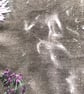Plants for pollinators - Creeping Thistle - Cyanotype & stitch - Eco Textile Art - Image 9