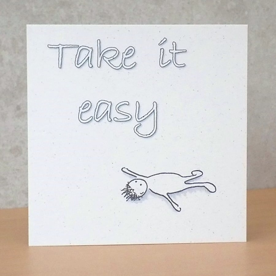 Father's Day card Take It Easy