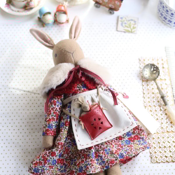 Pre order Easter Heirloom Bunny - Liberty Emma & Georgina
