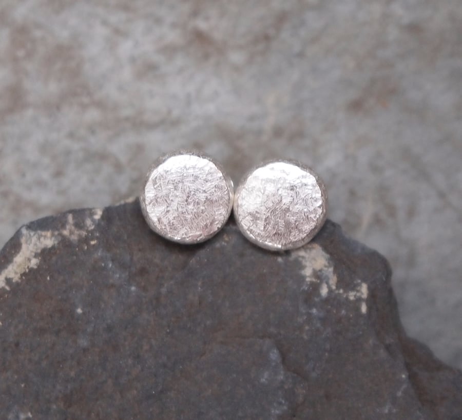 studs, silver stud earrings