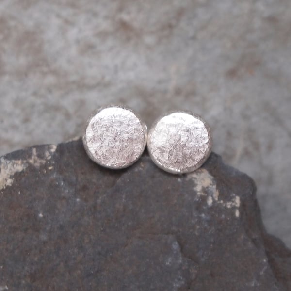 studs, silver stud earrings