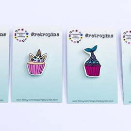Retropins - Mystical and Magical collection - CHOOSE YOUR FAVOURITE