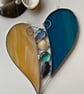 Stained Glass Shell Heart - Image 1