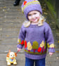 Tree Sweater and Hat Knitting Pattern.  Digital Pattern - Image 3