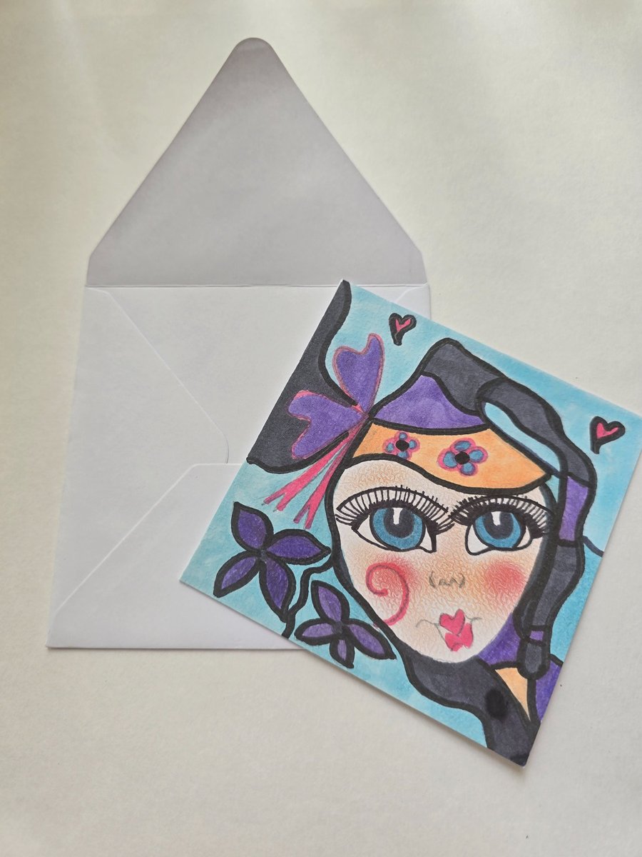 Fairy Witch Greeting Card
