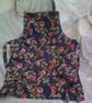 Hibiscus Flowers & Leaves Adult Apron - Image 1