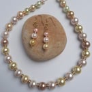 Pearl Beads Jewellery set