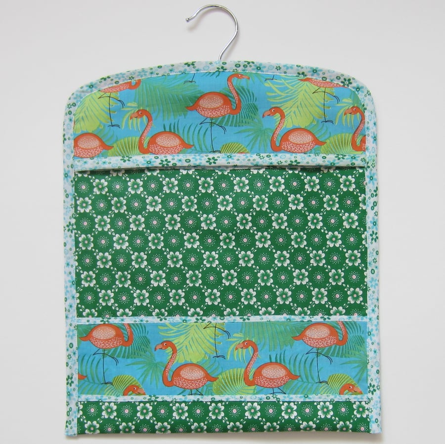 Vintage Flamingo Peg Bag