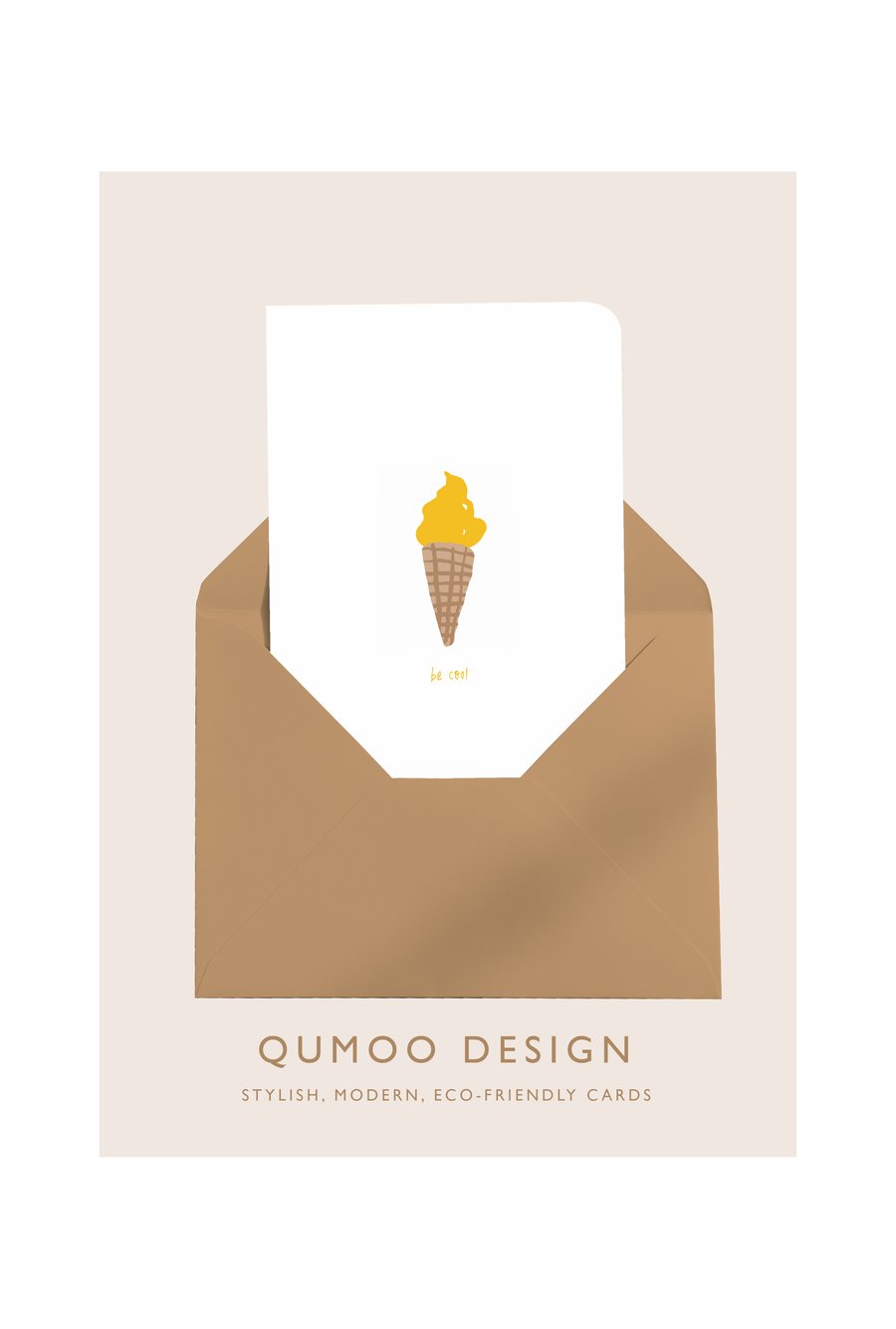 Ice Cream Be Cool Card (QM 282)