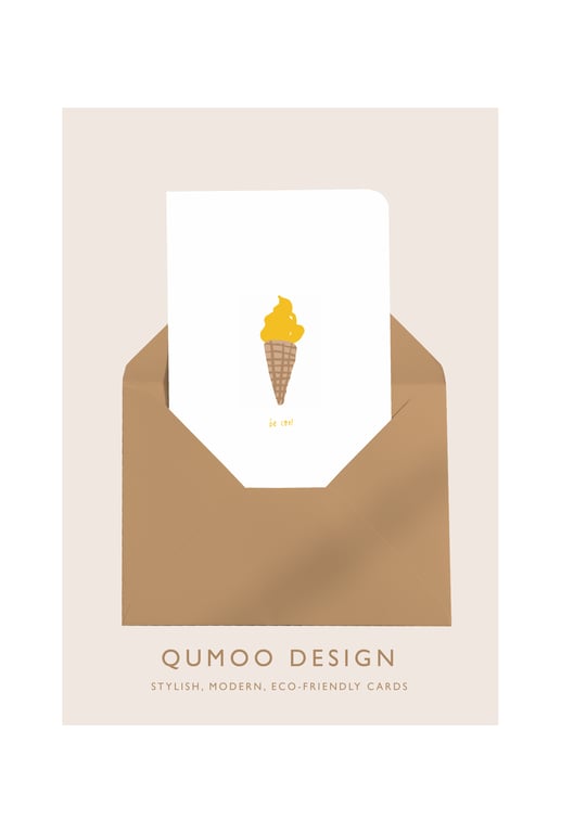 Ice Cream Be Cool Card (QM 282)