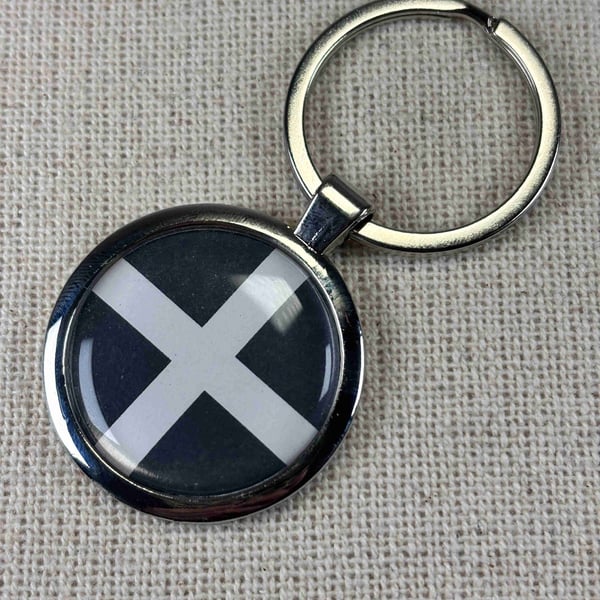Cornwall Flag Keyring