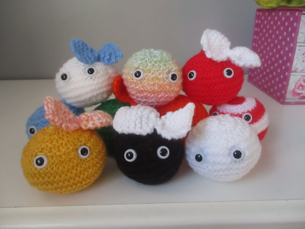 Stress Balls, Hand Knitting Pattern