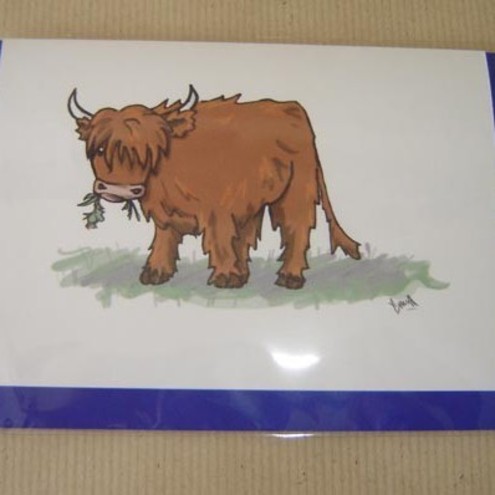 Heilin' Coo Card