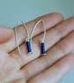 Silver Bobbin Earrings - Sewing Gift, Cotton Anniversary Gift, Seamstress Gift  - Image 7