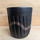 Coffee tumbler (matte black copper)