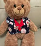 Christmas Baubles Large Teddy  Waistcoat  - Image 1