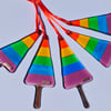 Fused glass rainbow 2020 Christmas tree 