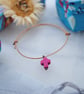 Friendship Bracelet-Leather & Howlite Cross - Image 5