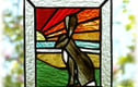 Stained Glass Suncatchers Flowers Birds Animals