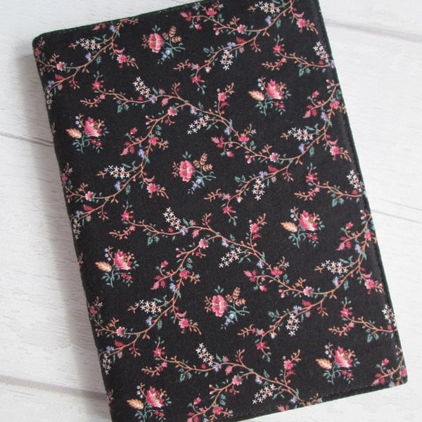 A6 Ditsy Floral Trellis Reusable Notebook Cover