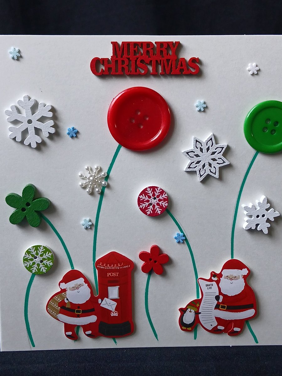 Handmade christmas card 