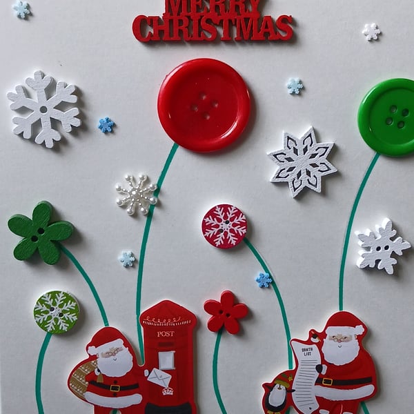 Handmade christmas card 
