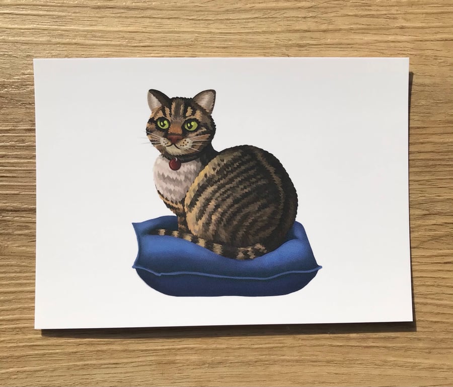 A6 Pet Post Card (White Background)