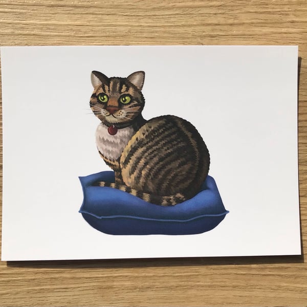 A6 Pet Post Card (White Background)