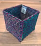 Medium container for office items - dark colours mix