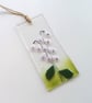 Foxglove small suncatcher, digitalis hanger, foxglove suncatcher in fused glass, - Image 8