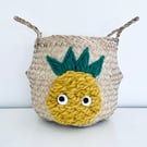 Pineapple belly basket storage 