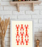 Watercolour Lobster Print - Pink & Orange Lobsters - Coastal Kitchen Wall Art - Image 4