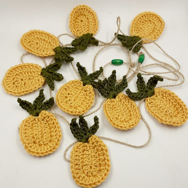 Crochet Pineapple Garland