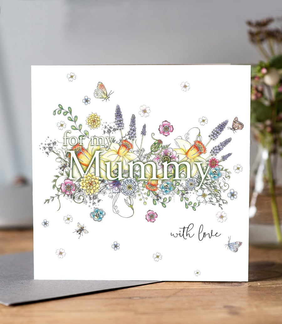 My Mummy Greeting card