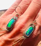 Aurora in the Pines – Aurora Opal Earrings - Image 3