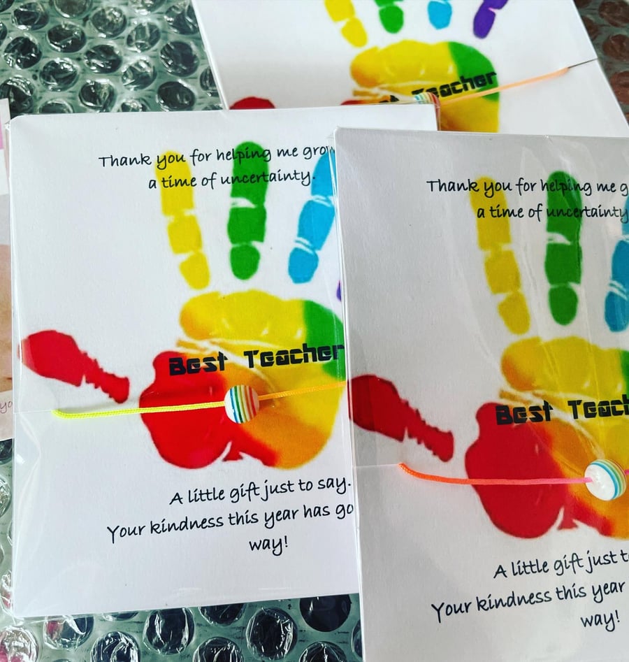 Best teacher wish bracelet gift for end of term teacher gift bracelet 