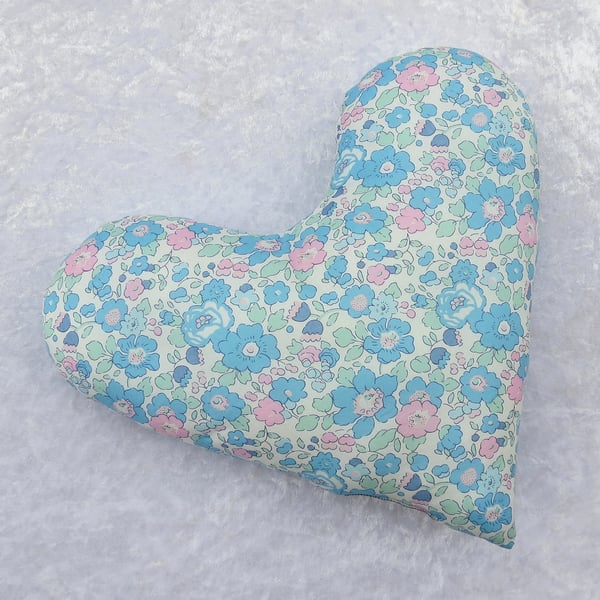 Breast Cancer pillow, underarm pillow, made from Liberty Tana Lawn, 27cm