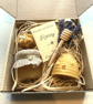 Welsh Wildflower Honey and Beeswax Candle Gift set, Handmade Gift